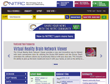 Tablet Screenshot of nitrc.org